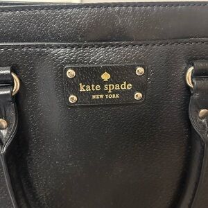 Kate Spade Black Leather Shoulder Bag